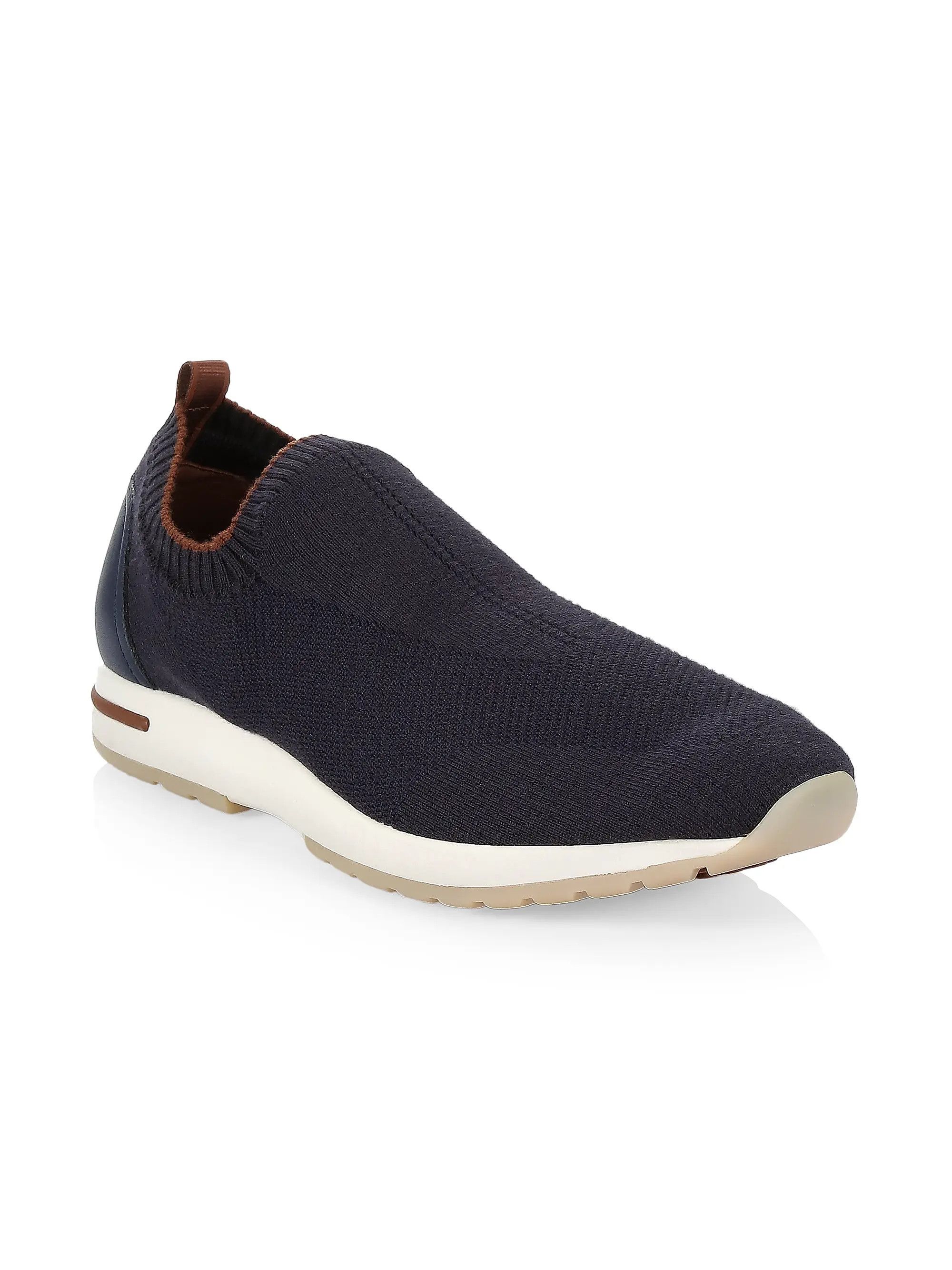 Loro Piana o1srvl11e0825 360 Flexy Active Wish Wool Knit Sneakers Navy Size US 9 / EU 42 - 2 Thumbnail