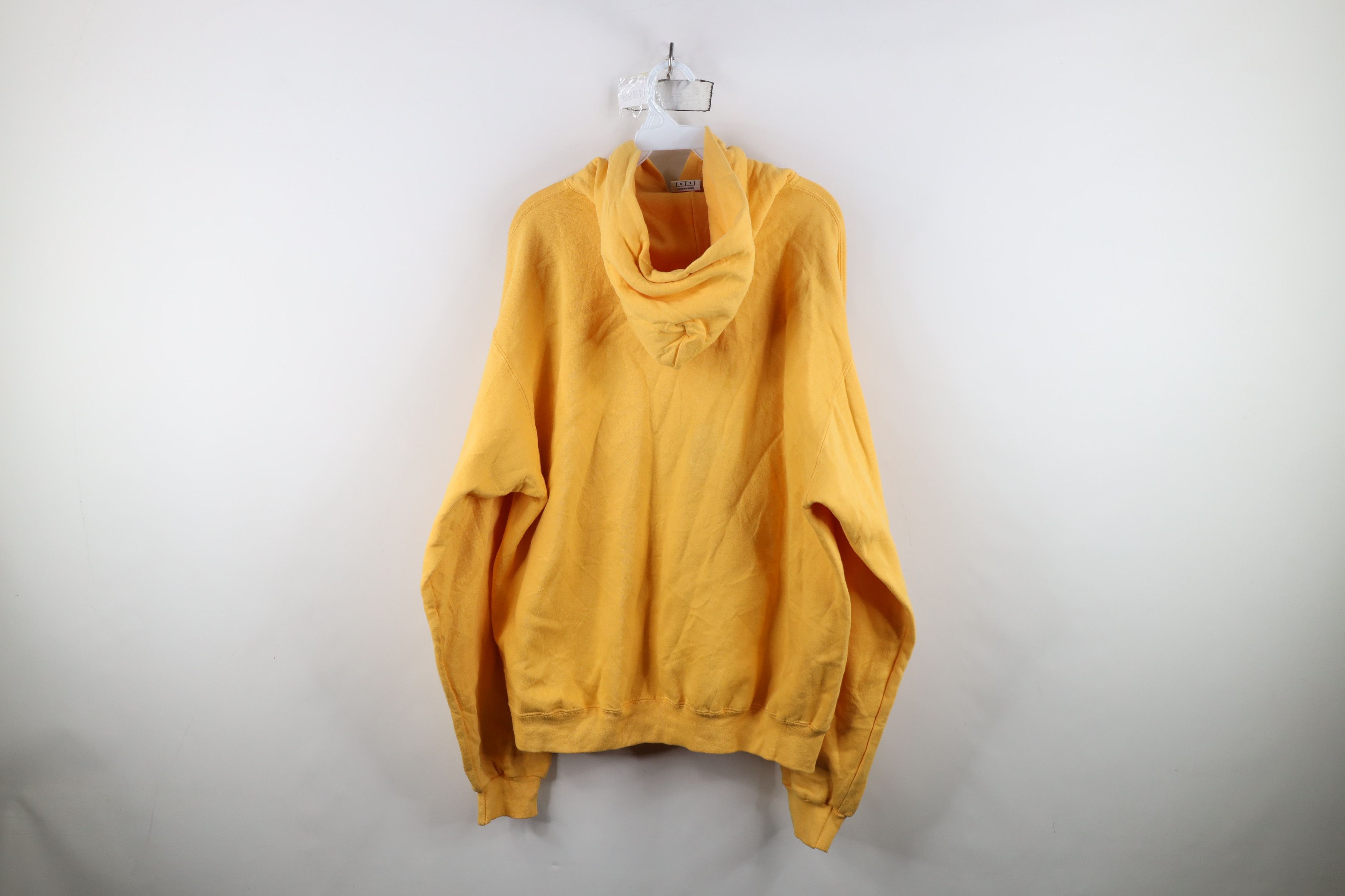 Champion Vintage 90s Champion Overdye Hoodie Sweatshirt Yellow Size US L / EU 52-54 / 3 - 13 Thumbnail