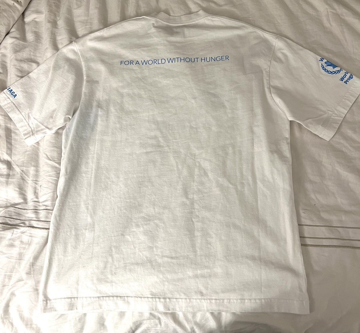 Balenciaga BALENCIAGA WFP T-SHIRT MEDIUM FIT IN WHITE Size US M / EU 48-50 / 2 - 3 Thumbnail
