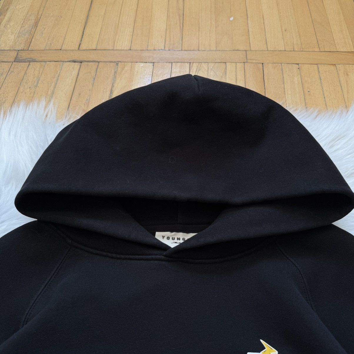 YoungLA 📌 Young LA Trippy Logo Oversized Boxy Hoodie Size US M / EU 48-50 / 2 - 5 Thumbnail