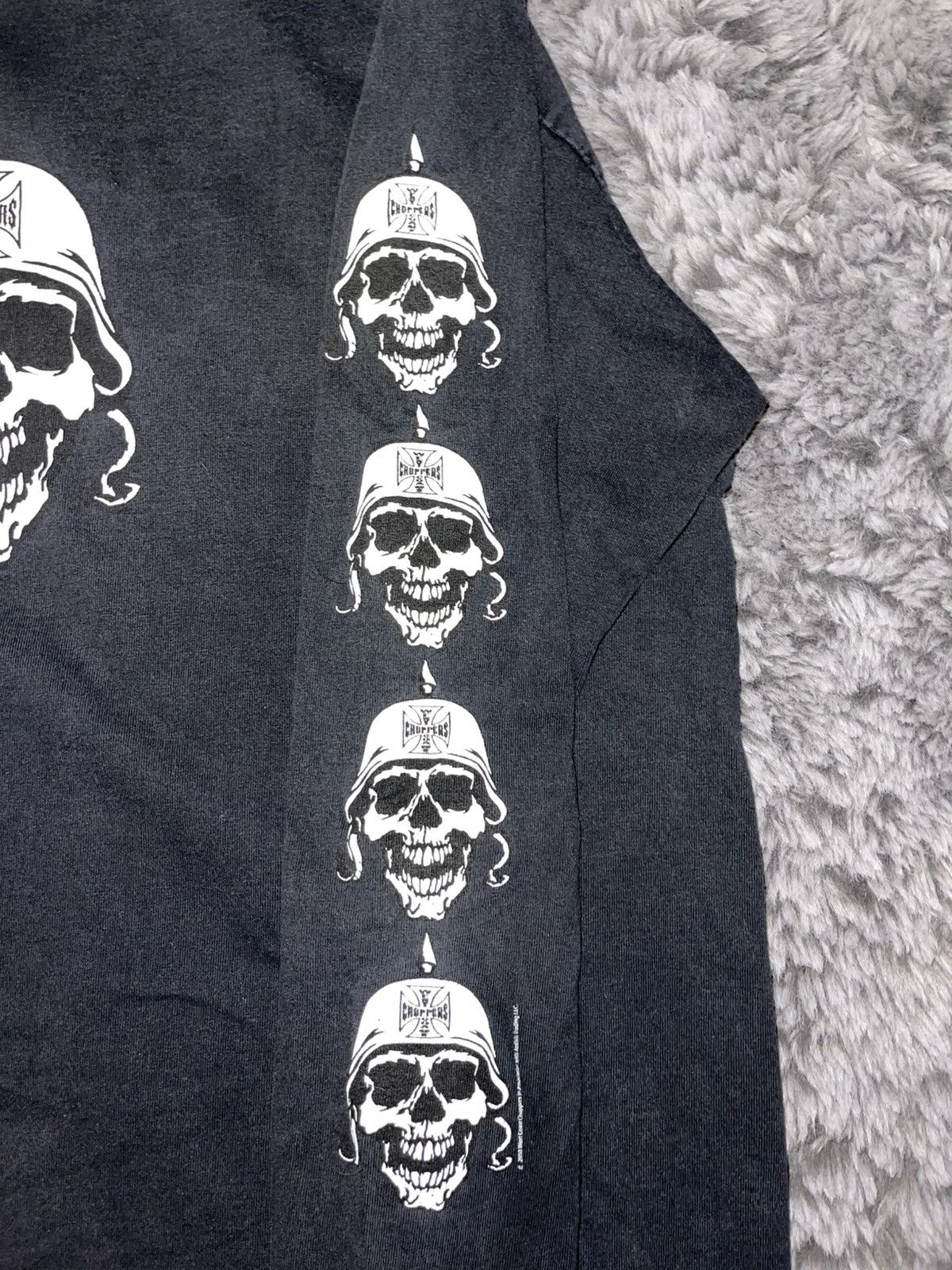 West Coast Choppers 2003 West Coast Choppers Skull LS Size US XL / EU 56 / 4 - 3 Thumbnail
