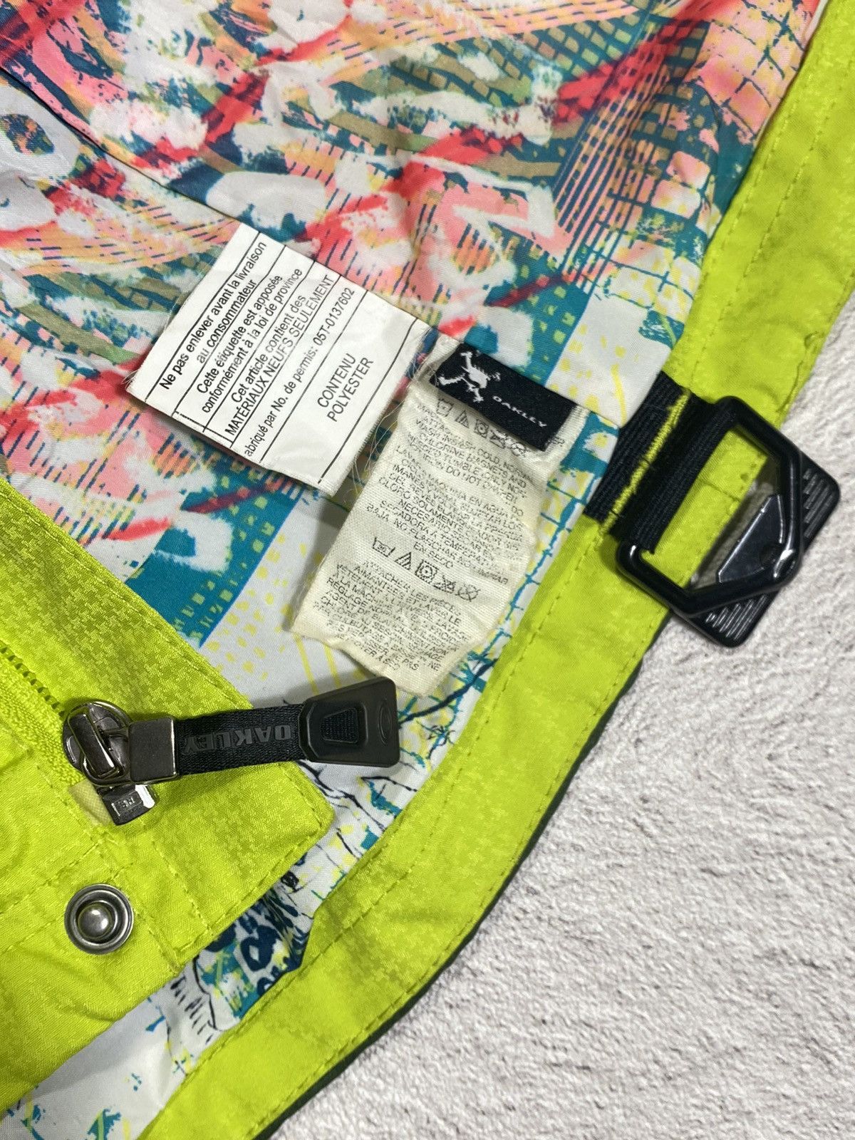 Oakley rare oakley thinsulate green ski snowboard jacket Size US L / EU 52-54 / 3 - 7 Thumbnail