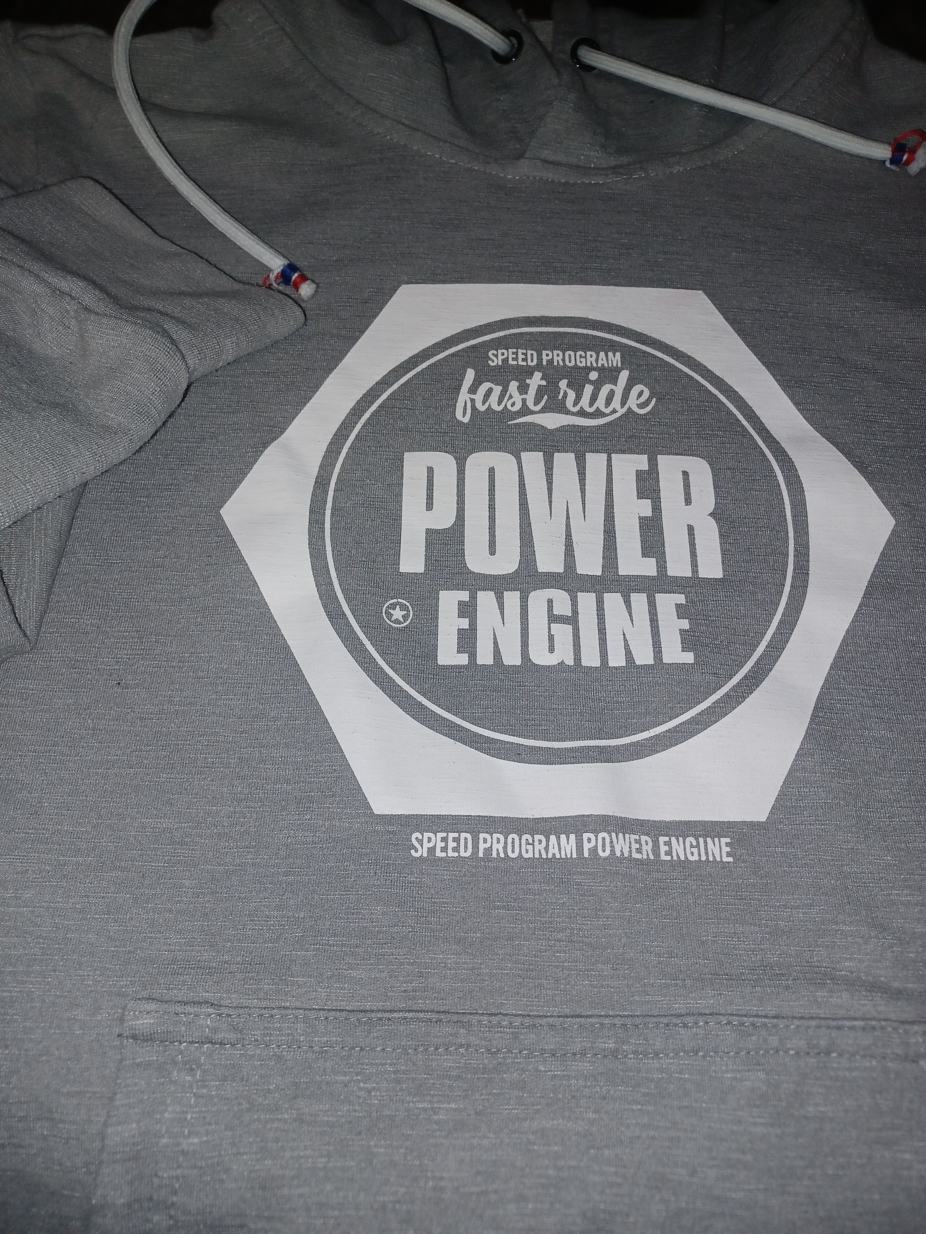 Other Men's Hooded Sweat Shirt Medium Gray White Size US M / EU 48-50 / 2 - 2 Thumbnail
