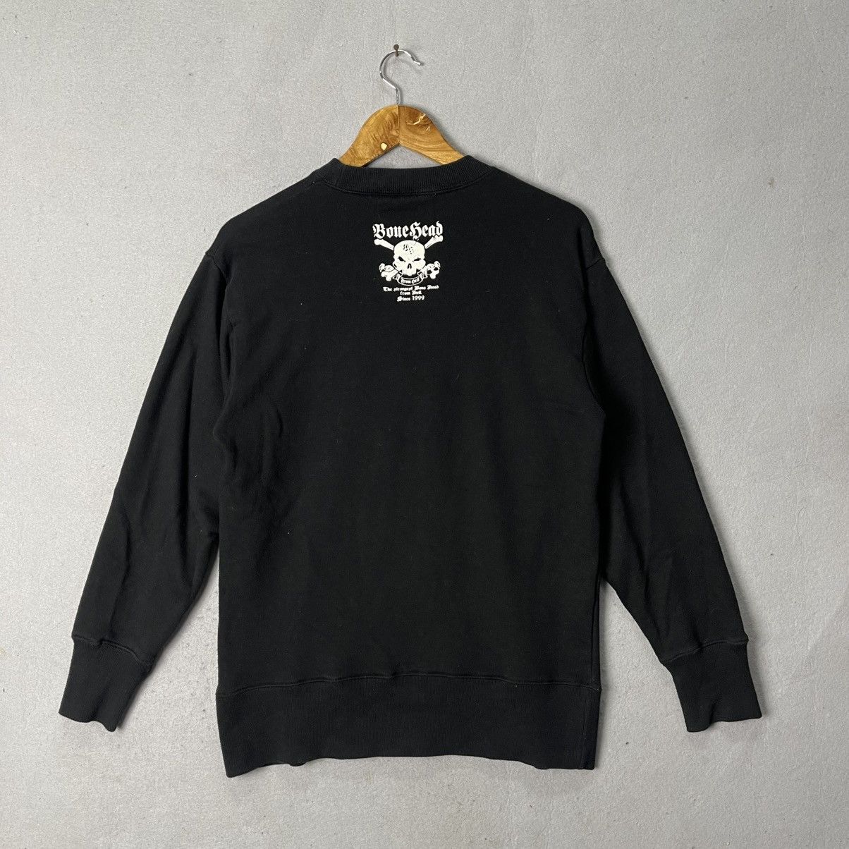 Japanese Brand Vintage Bone Head Skull Graphic Crewneck Sweatshirt Size US M / EU 48-50 / 2 - 7 Thumbnail
