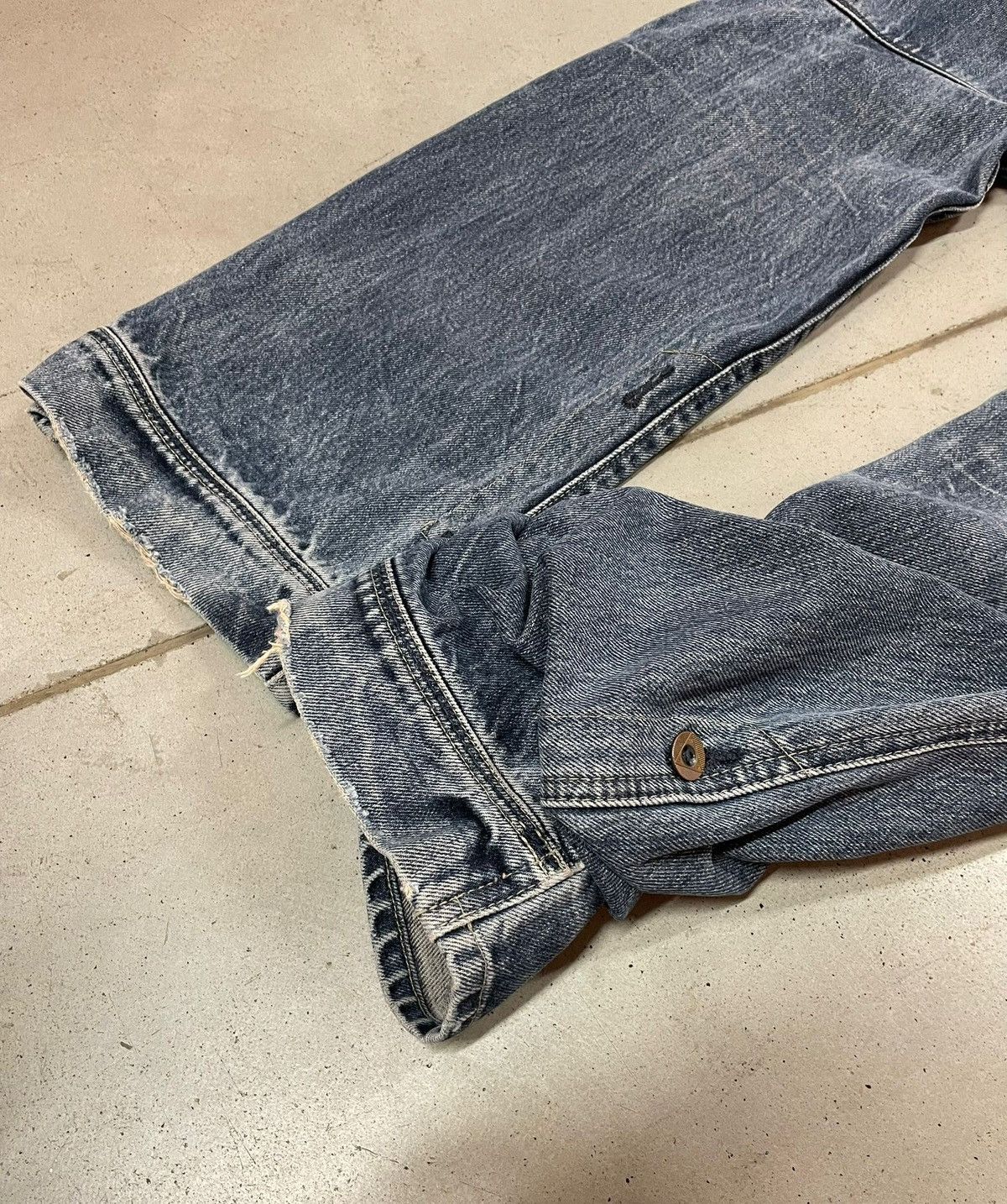 G-Star Vintage G Star Raw Cargo Jeans Distressed Denim Size US 32 / EU 48 - 11 Thumbnail