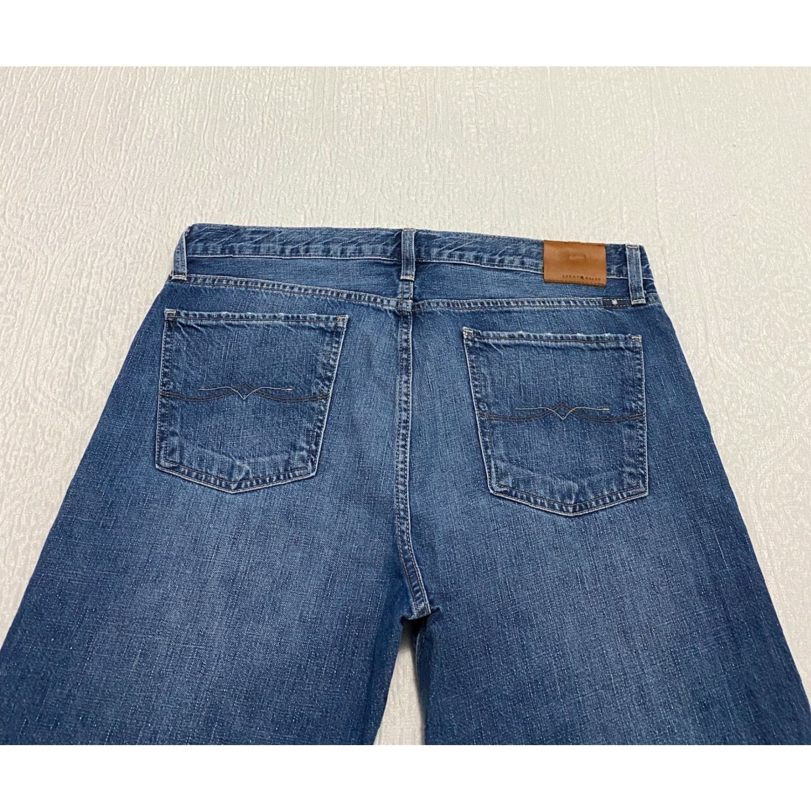 Lucky Brand Lucky Brand Jeans Womens 12 Blue Sienna Slim Boyfriend Distressed Cone Denim Size 24" / US 00 / IT 34 - 3 Thumbnail