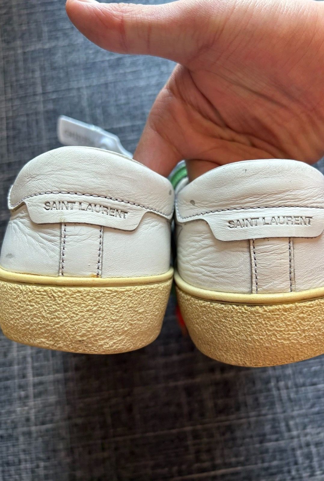 Saint Laurent Paris Saint Laurent SLP 2016SS SL37 Riveted Rainbow Sneakers Size US 9.5 / EU 42-43 - 7 Thumbnail