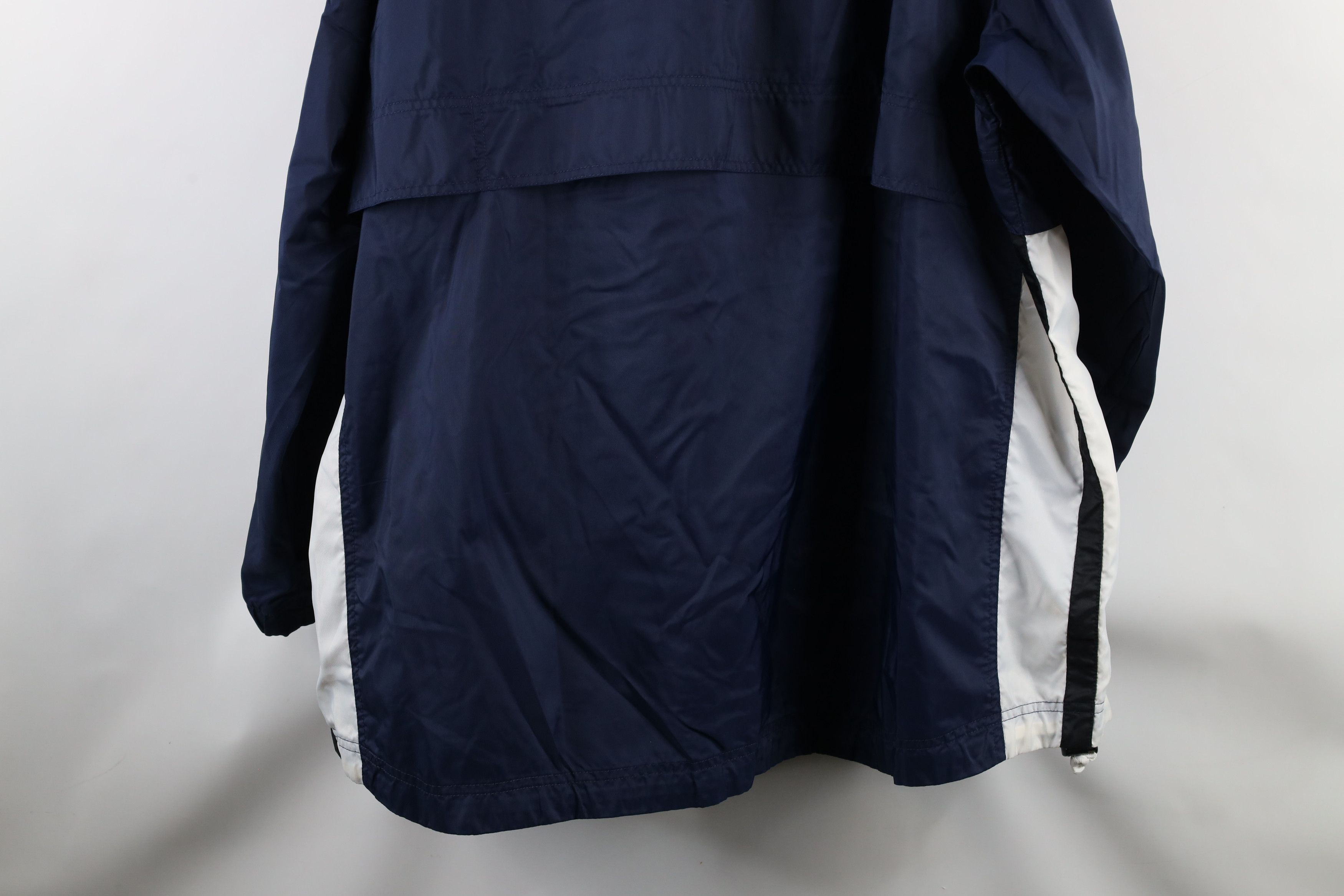 Nike × Vintage Vintage 90s Nike Mini Swoosh Hooded Pullover Anorak Jacket Size US XXL / EU 58 / 5 - 16 Thumbnail