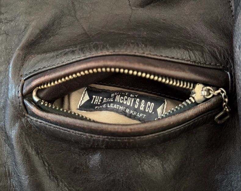 The Real McCoy's The REAL McCOY'S Leather Jacket J100发布成功 Size US M / EU 48-50 / 2 - 4 Thumbnail