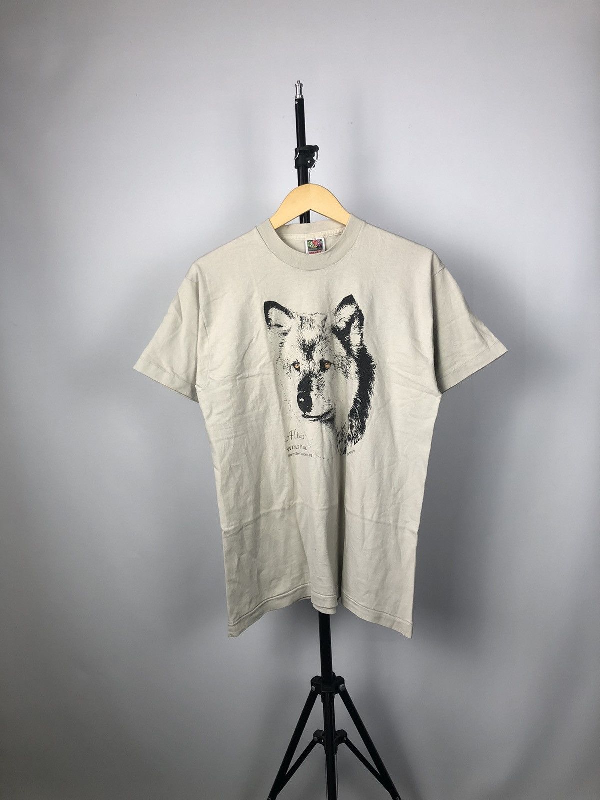 Vintage Vintage Rare 1994 T shirt Work Park Battle Ground Jill Moore Size US L / EU 52-54 / 3 - 1 Thumbnail