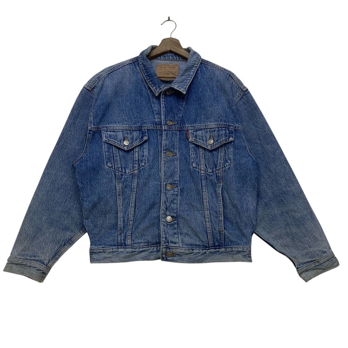 Big John Vintage Big John Spirit Stone Wash Denim Trucker Jacket Size US S / EU 44-46 / 1 - 2 Thumbnail