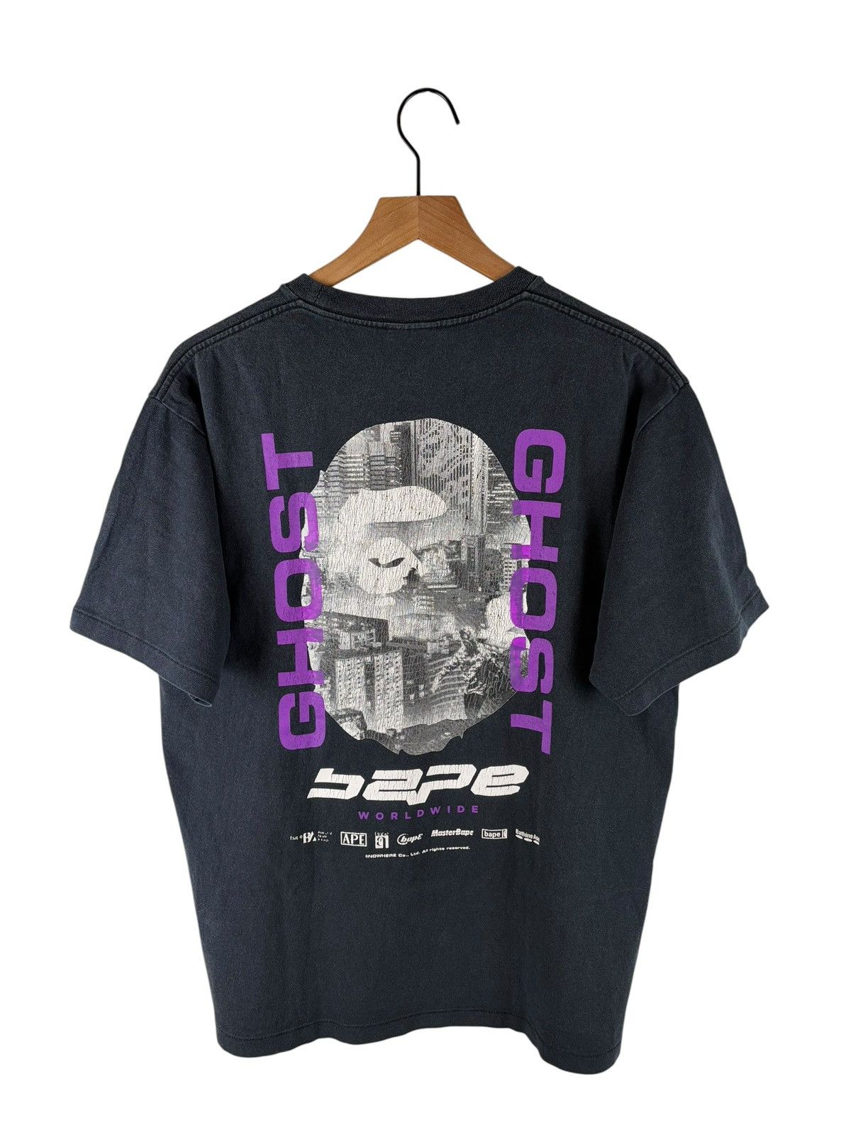 Bape Bape Head Logo Print Tee Size US L / EU 52-54 / 3 - 1 Thumbnail