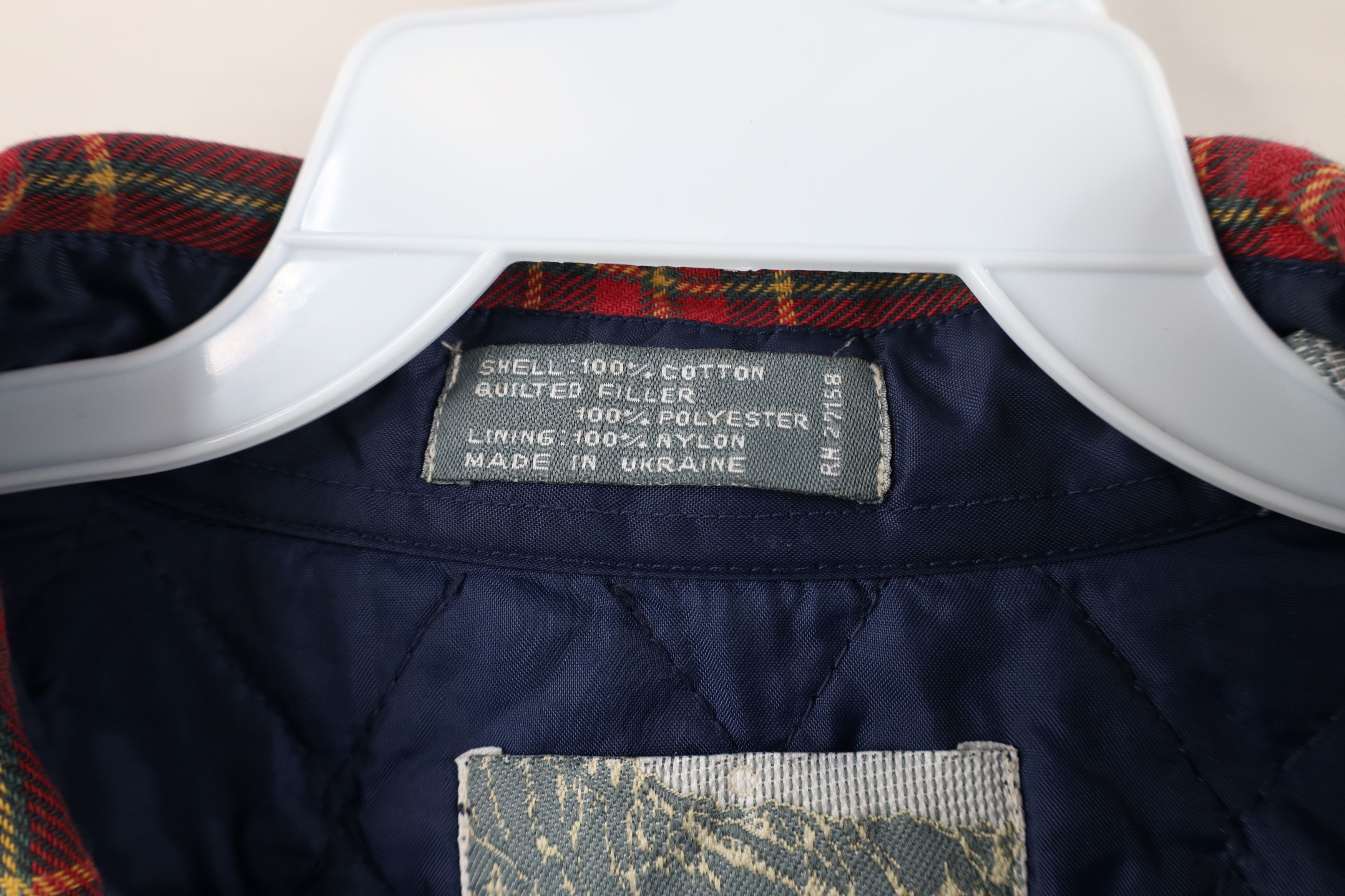 Vintage Vintage 90s Streetwear Quilted Flannel Button Shirt Jacket Size US XXL / EU 58 / 5 - 10 Thumbnail