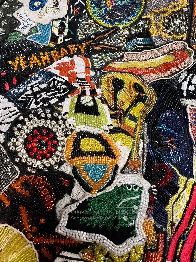Saint Laurent Paris Saint Laurent Paris Leopard Print Patchwork Heavy Cartoon Size US M / EU 48-50 / 2 - 5 Thumbnail