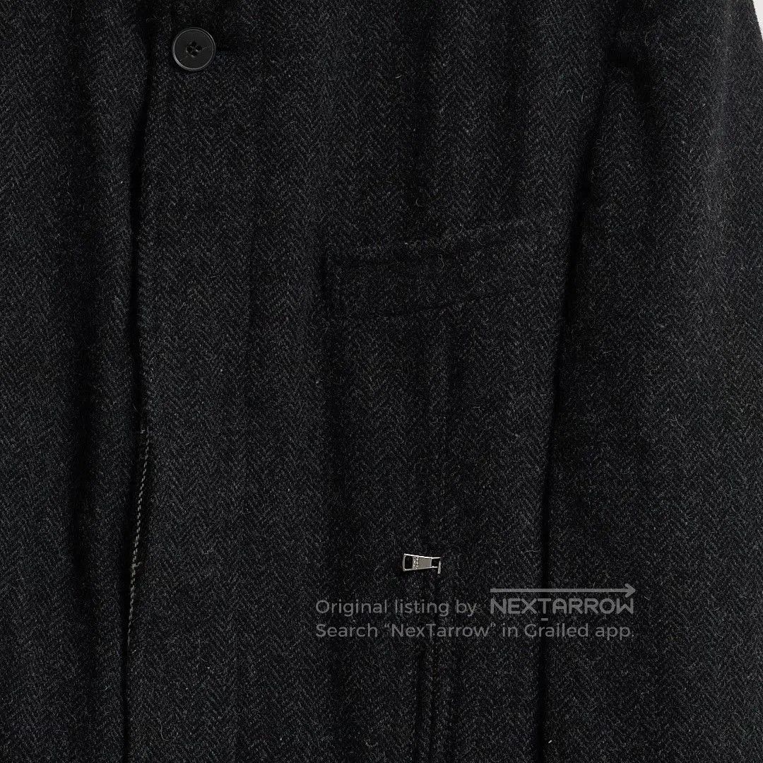 Dolce & Gabbana Dolce&Gabbana Men's Herringbone Wool Coat. Size US M / EU 48-50 / 2 - 6 Thumbnail