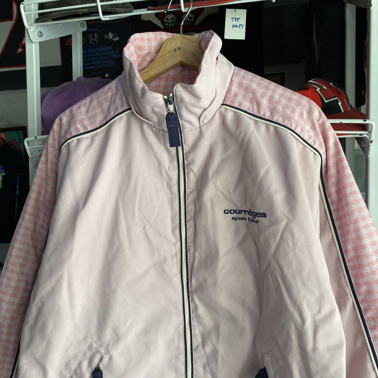 Courreges Vintage Courrèges Sport Future Pink Windbreaker Jacket 90s Size US L / EU 52-54 / 3 - 4 Thumbnail
