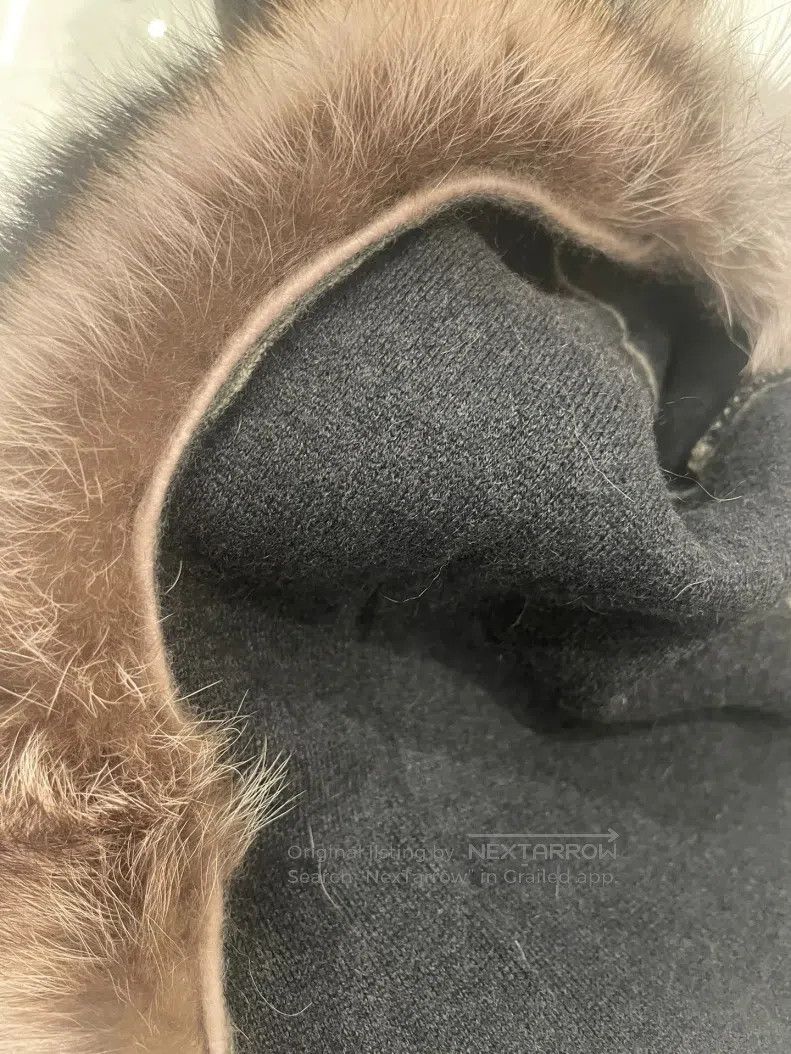 Brunello Cucinelli Brunello Cucinelli Gray Green Cashmere Coat Size S / US 4 / IT 40 - 9 Thumbnail