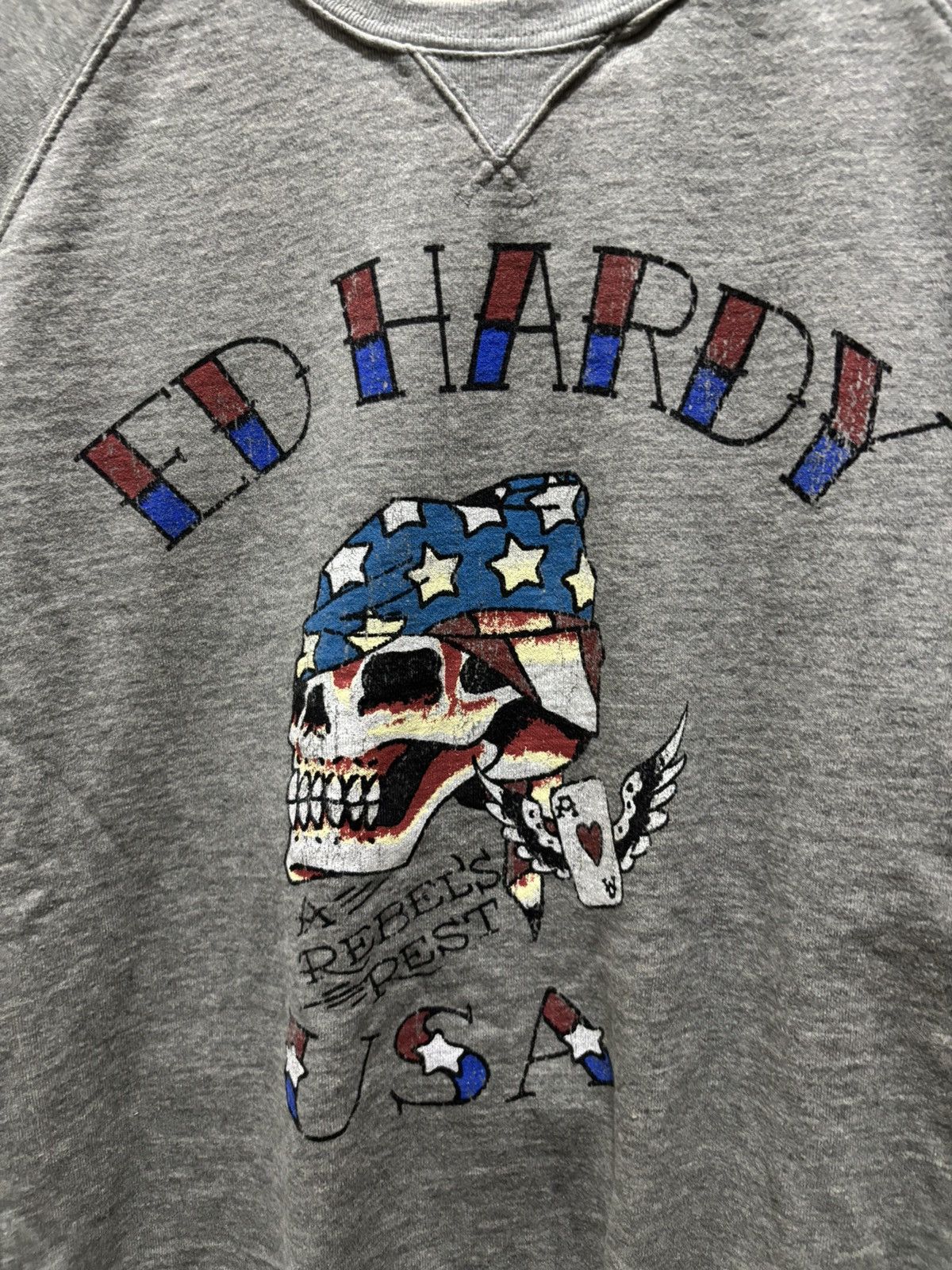 Ed Hardy Ed Hardy USA rebels Sweatshirt Size US L / EU 52-54 / 3 - 2 Thumbnail