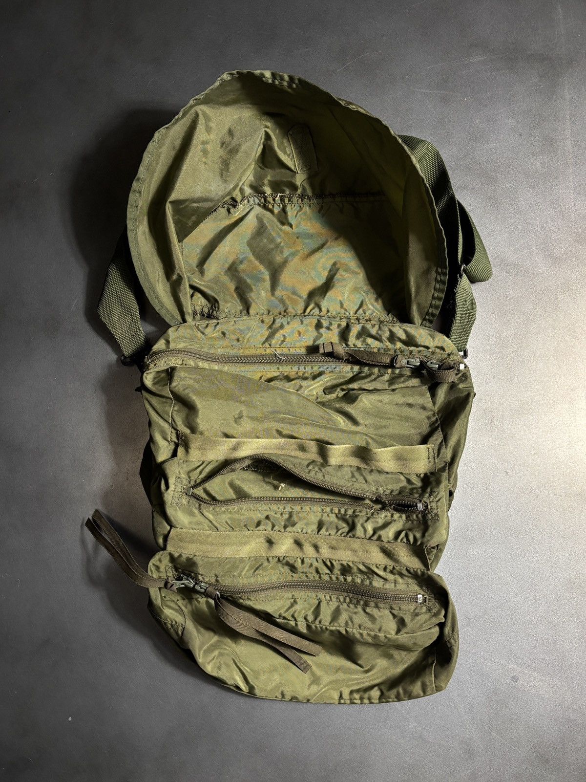 Vintage Vintage Military Bag Medical MultiZip Cargo Pouch Messenger Size ONE SIZE - 5 Thumbnail