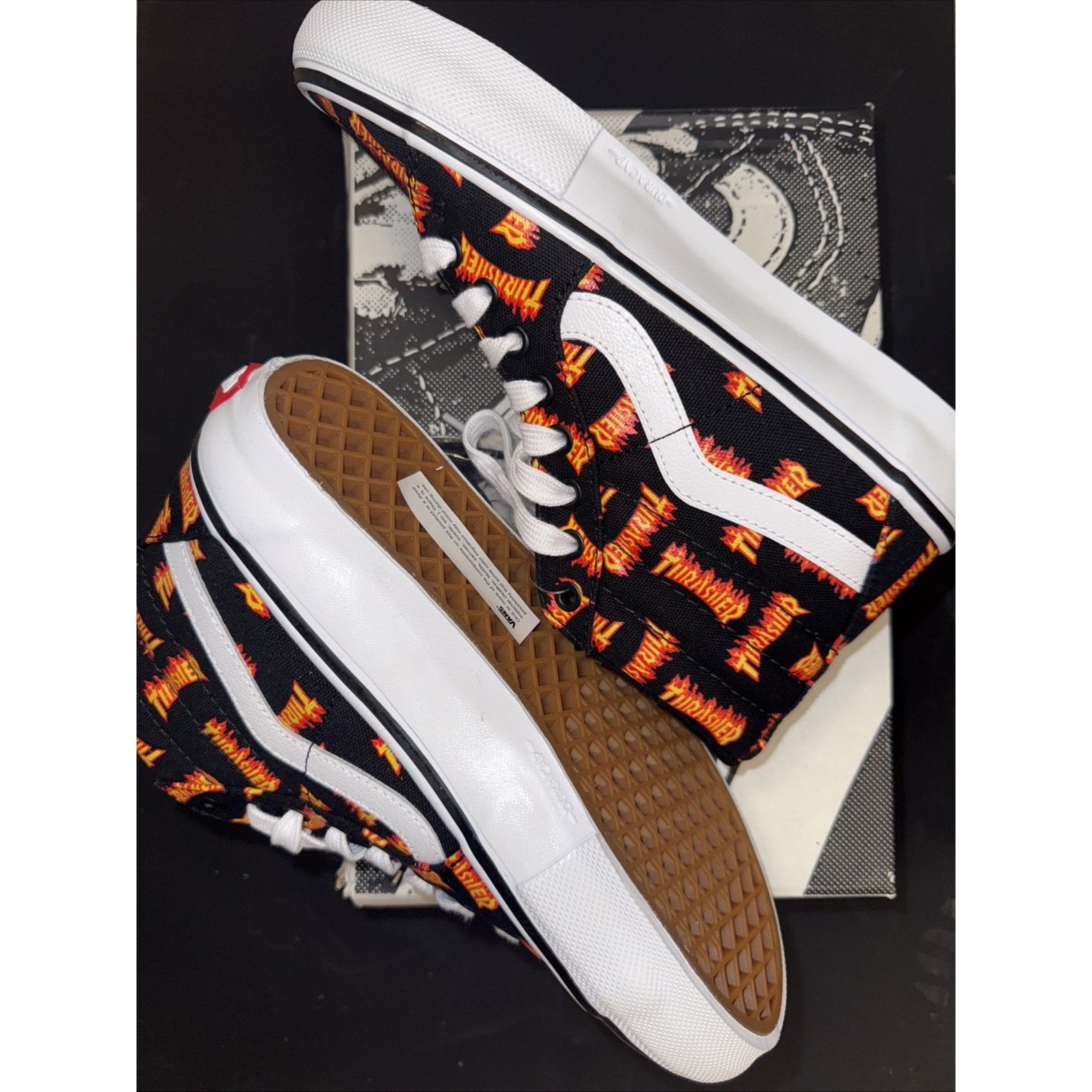 Vans Vans Thrasher x Skate Sk8-Hi ' Sz 6.5 M Size US 6.5 / EU 39-40 - 2 Thumbnail