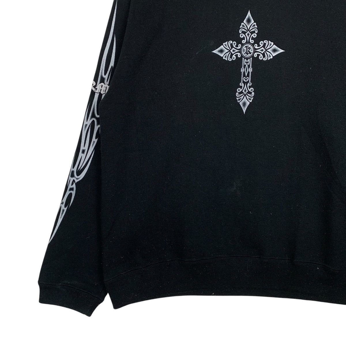 Japanese Brand Karma Cross Crewneck Sweatshirt Size US M / EU 48-50 / 2 - 3 Thumbnail