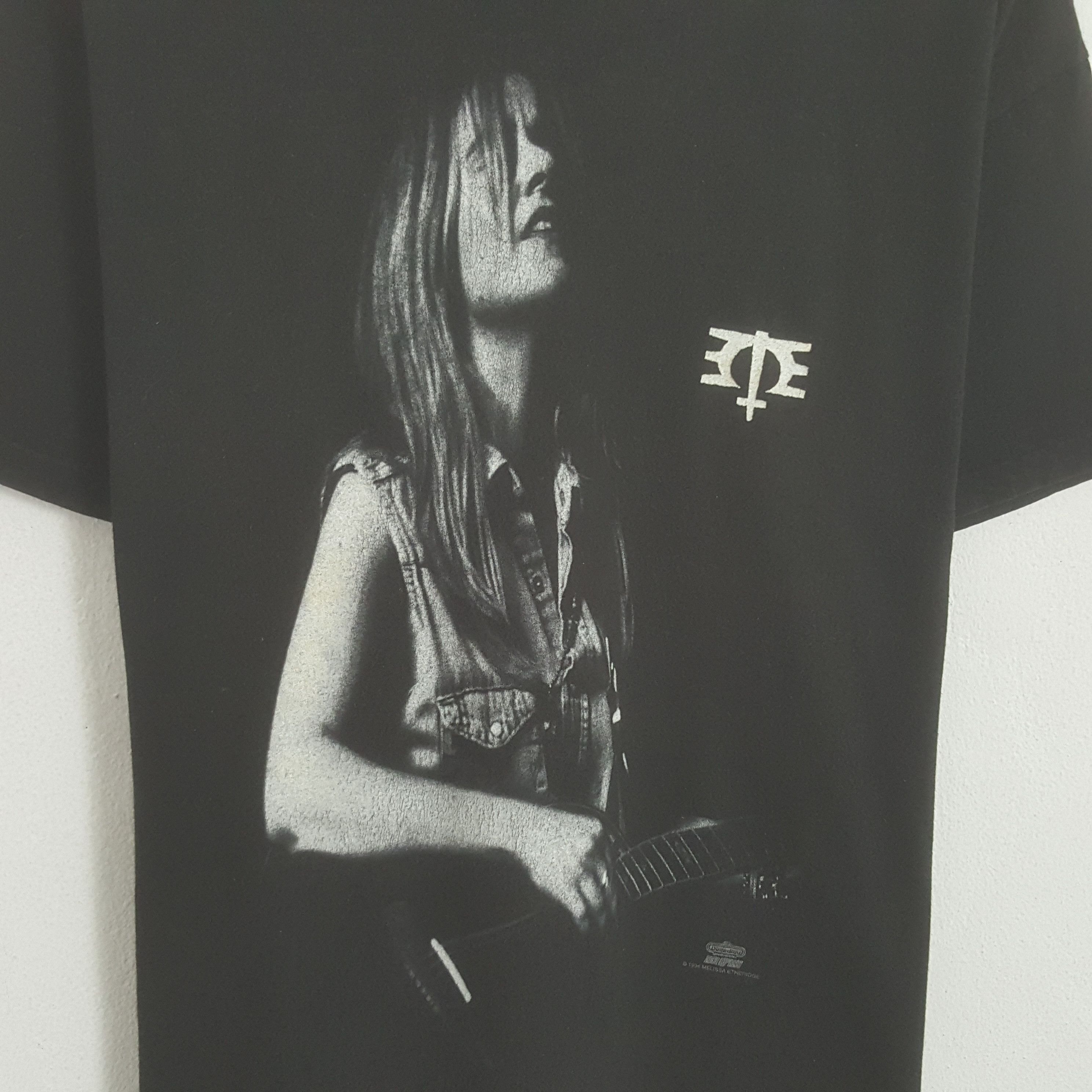 Hanes Melissa Etheridge 90s made in USA Vintage melissa etheridge