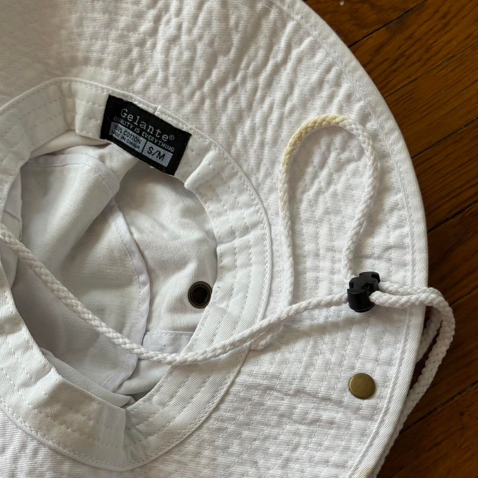 Other ✿ white safari bucket hat ✿ Size ONE SIZE - 6 Thumbnail