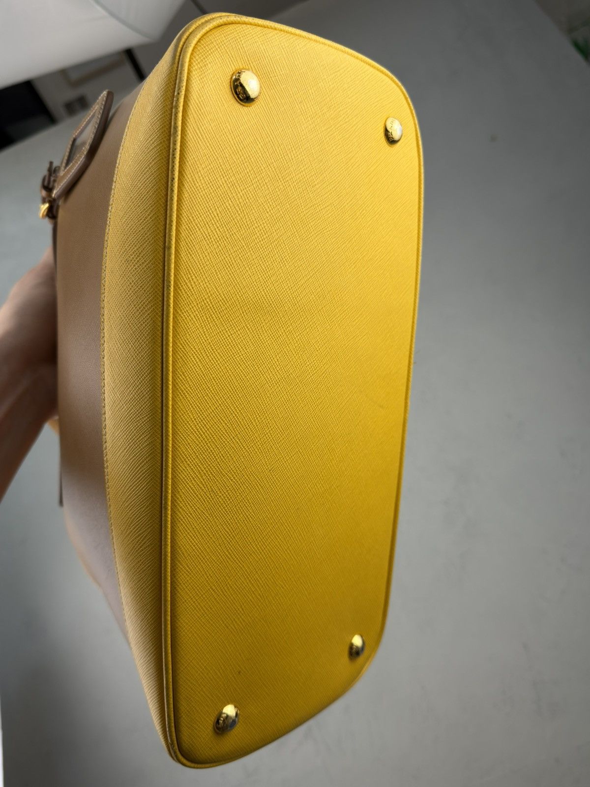 Prada Prada Saffiano Lux Caramel + Mimo Size ONE SIZE - 9 Thumbnail