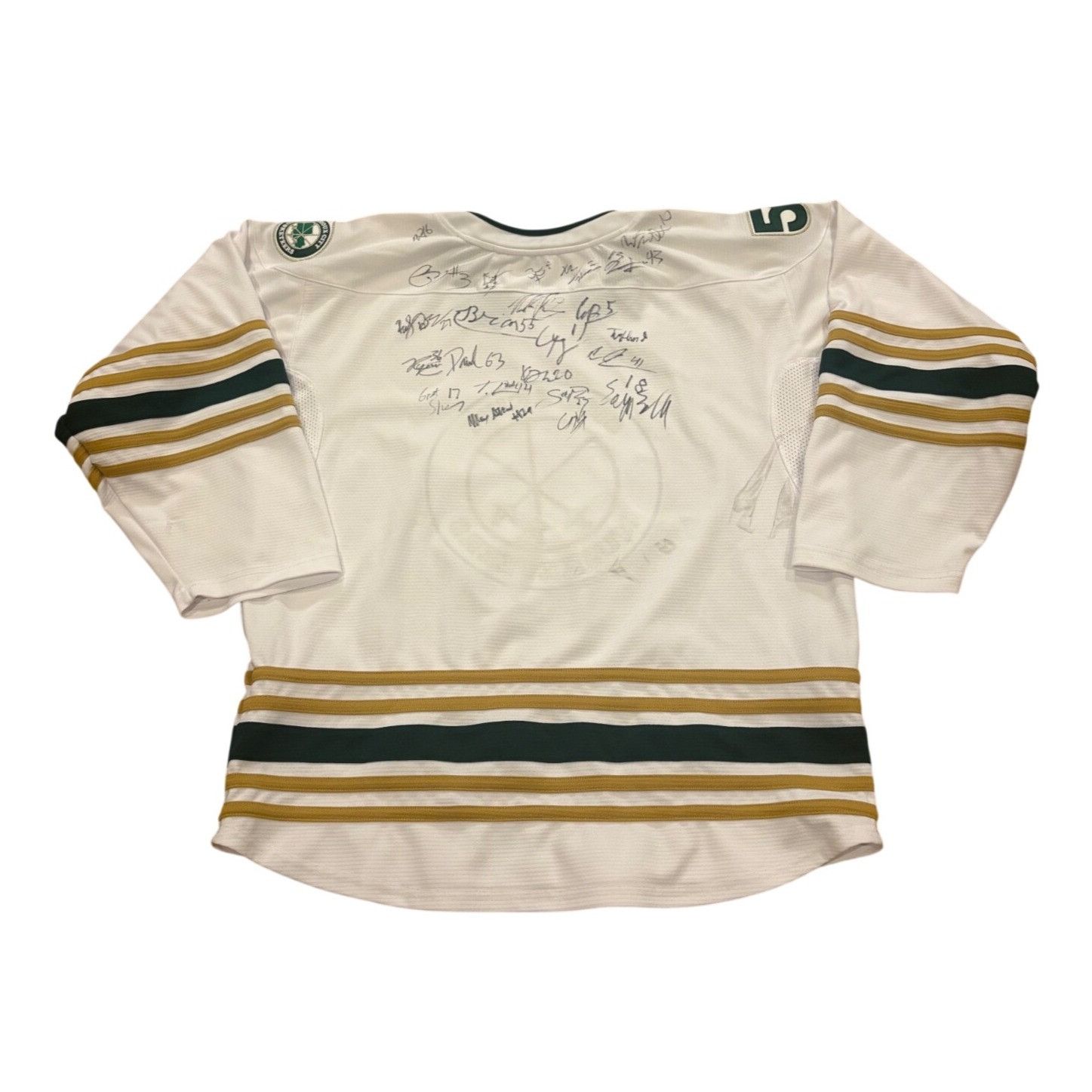 Other Rare 2022-2023 Sioux City Musketeers Team Signed Authentic U Size US XXL / EU 58 / 5 - 2 Thumbnail