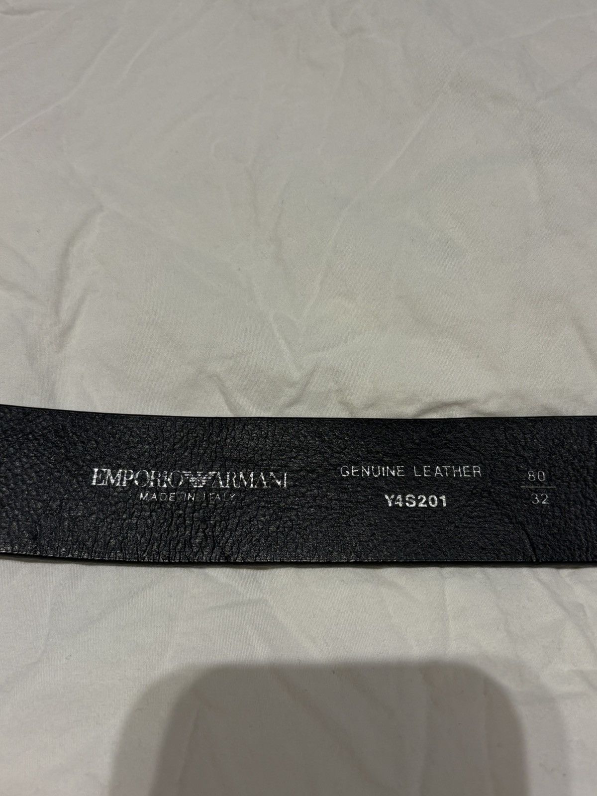 Emporio Armani Emporio Amani belt 80/32 Size 32 - 4 Thumbnail