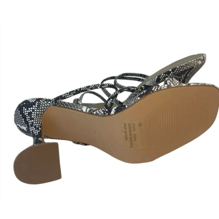 Other LEMONADE / Vanity / Snake Print / Strappy / Heeled Sandals 3 Size US 10 / IT 40 - 6 Thumbnail