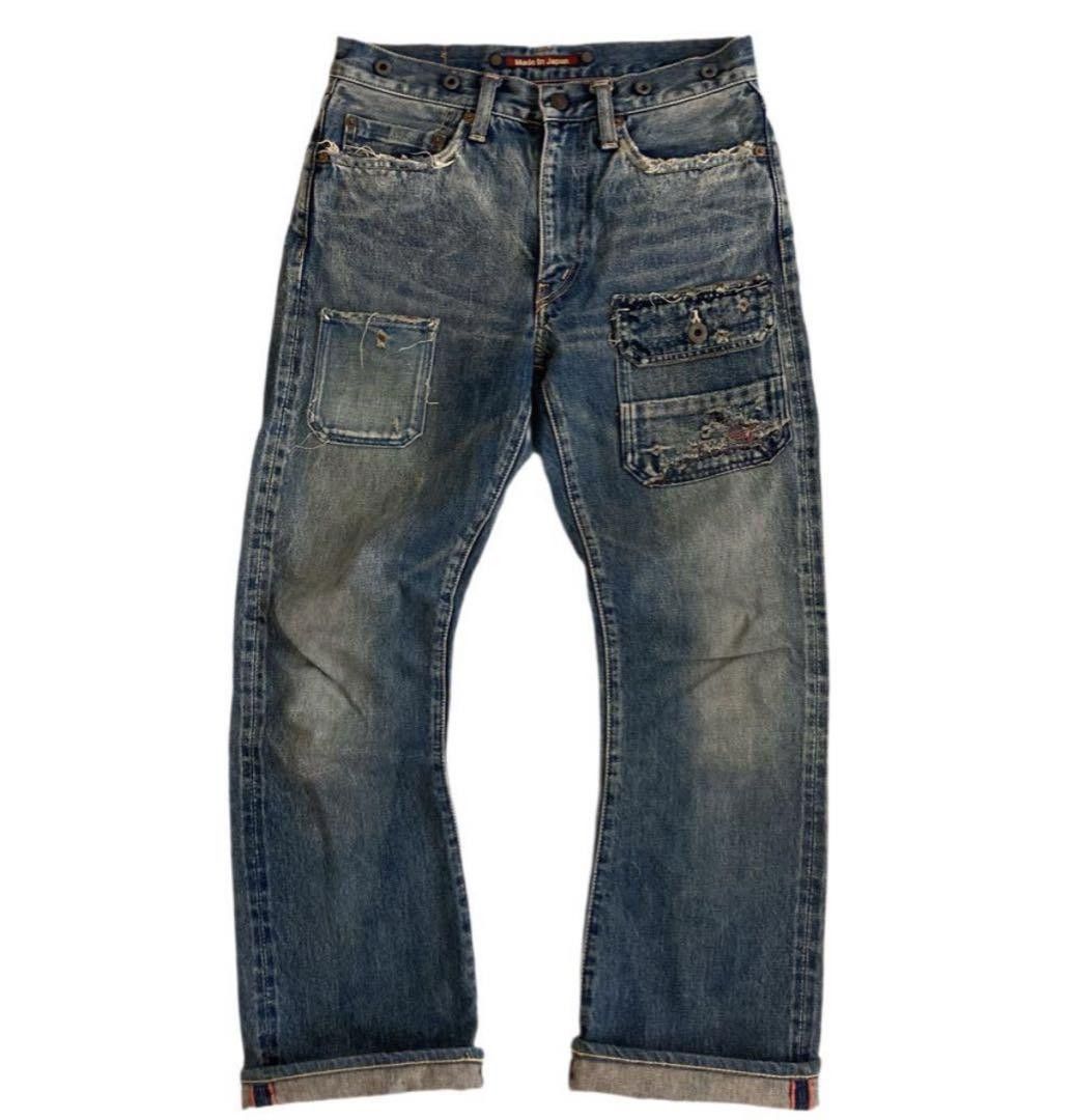 Kapital × Kapital Kountry KAPITAL KOUNTRY BORO Sashiko Denim