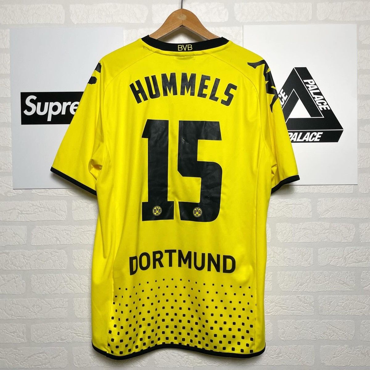Kappa Puma 2011/12 Borussia Dortmund 15 Mats Hummels Jersey Size US L / EU 52-54 / 3 - 1 Thumbnail