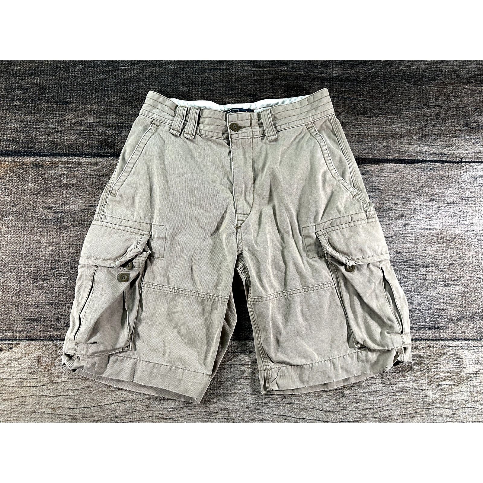 Polo Ralph Lauren Polo Ralph Lauren Men's Tan Chino Cargo Shorts Size 30 x 10 Size US 30 / EU 46 - 1 Thumbnail