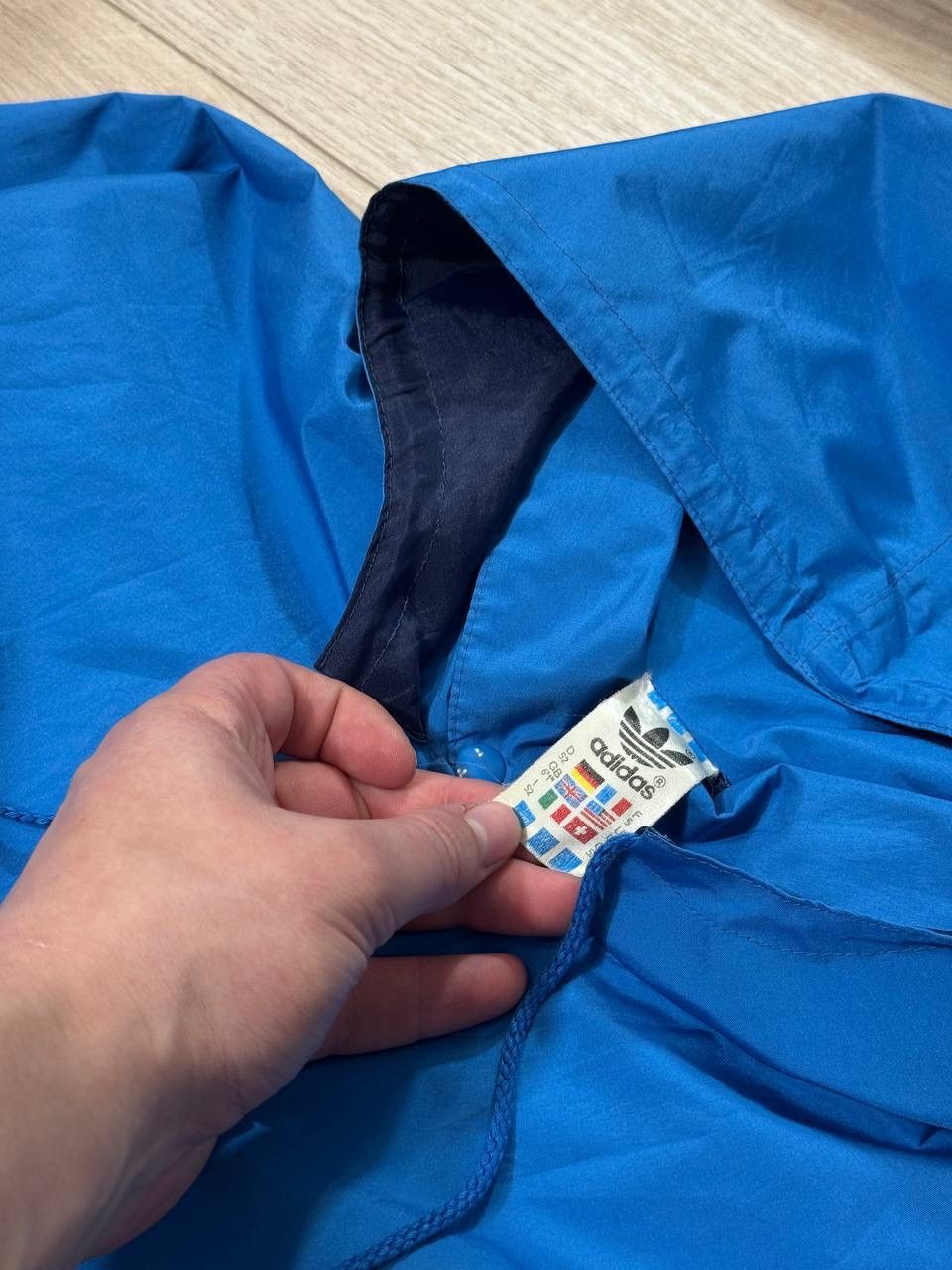 Adidas Vintage 80s Adidas West Germany Gore-Tex Track Jacket Size US L / EU 52-54 / 3 - 3 Thumbnail