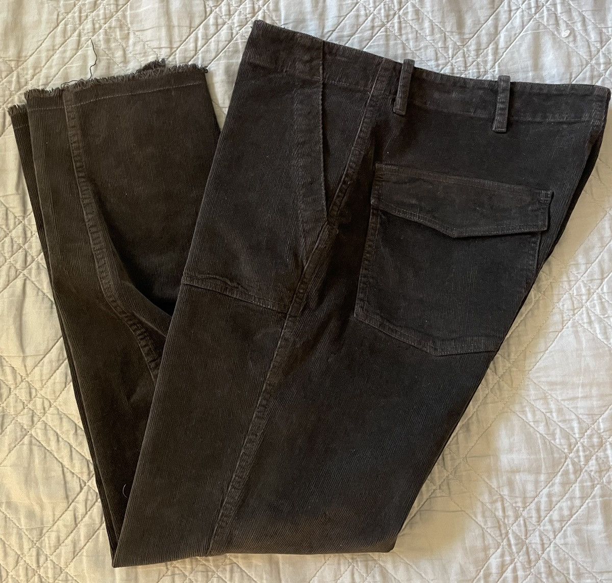 Nili Lotan Fine Wale Corduroy Jenna Pant Size 32" / US 10 / IT 46 - 5 Thumbnail