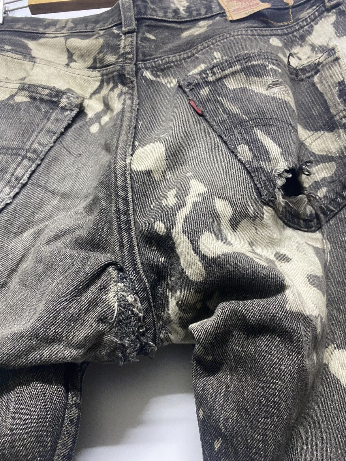 Levi's Vintage Levi’s 501 WPL 423 Distressed Denim Jeans Size US 32 / EU 48 - 15 Thumbnail
