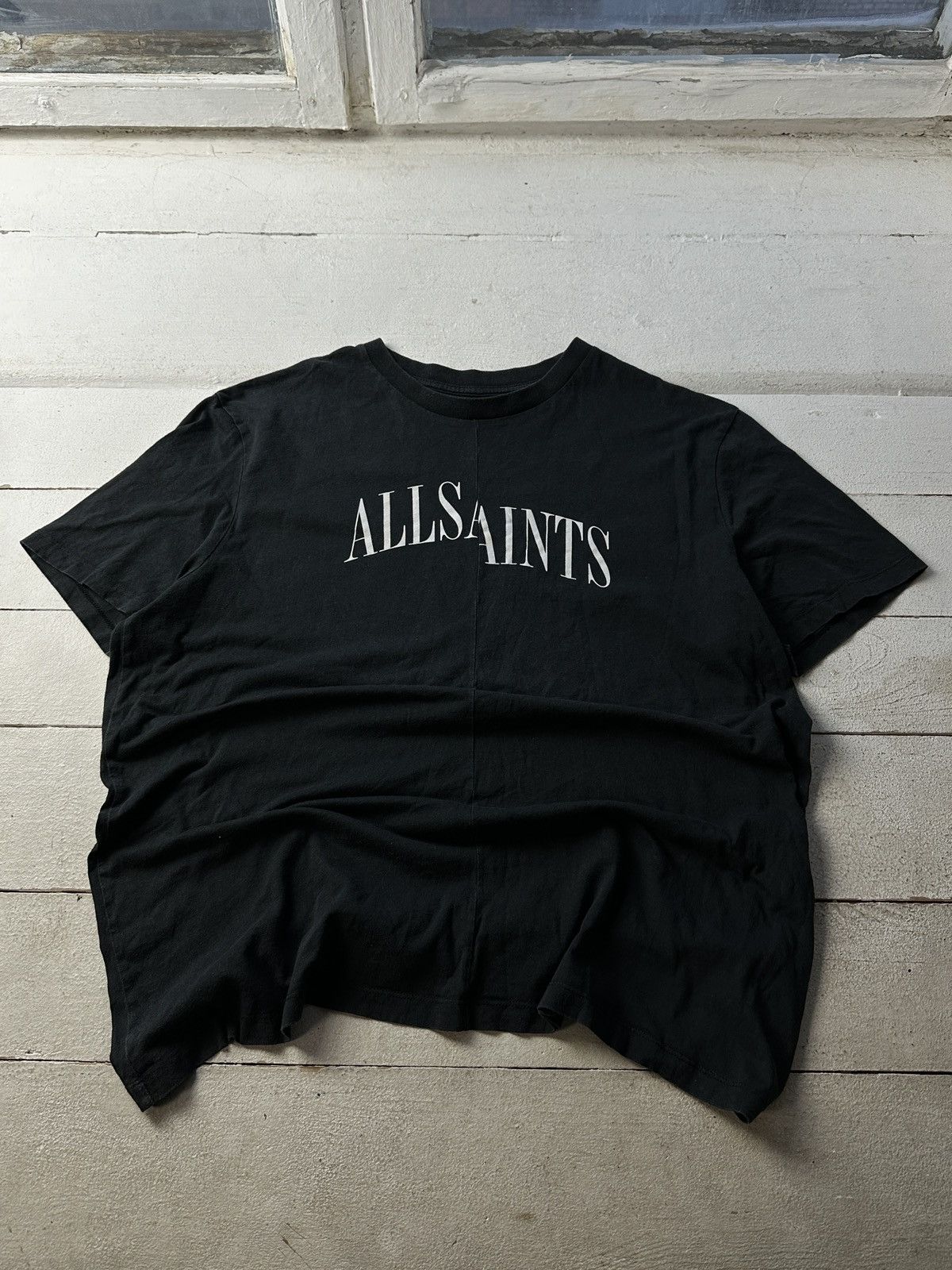 🚨ALLSAINTS BLACK T-SHIRT LUXURY OPIUM Y2K LUXURY