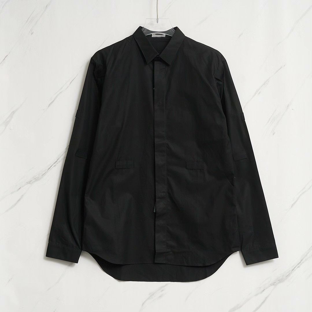 Dior Dior Men's Ribbon Decorated Shirt Size US M / EU 48-50 / 2 - 1 Thumbnail