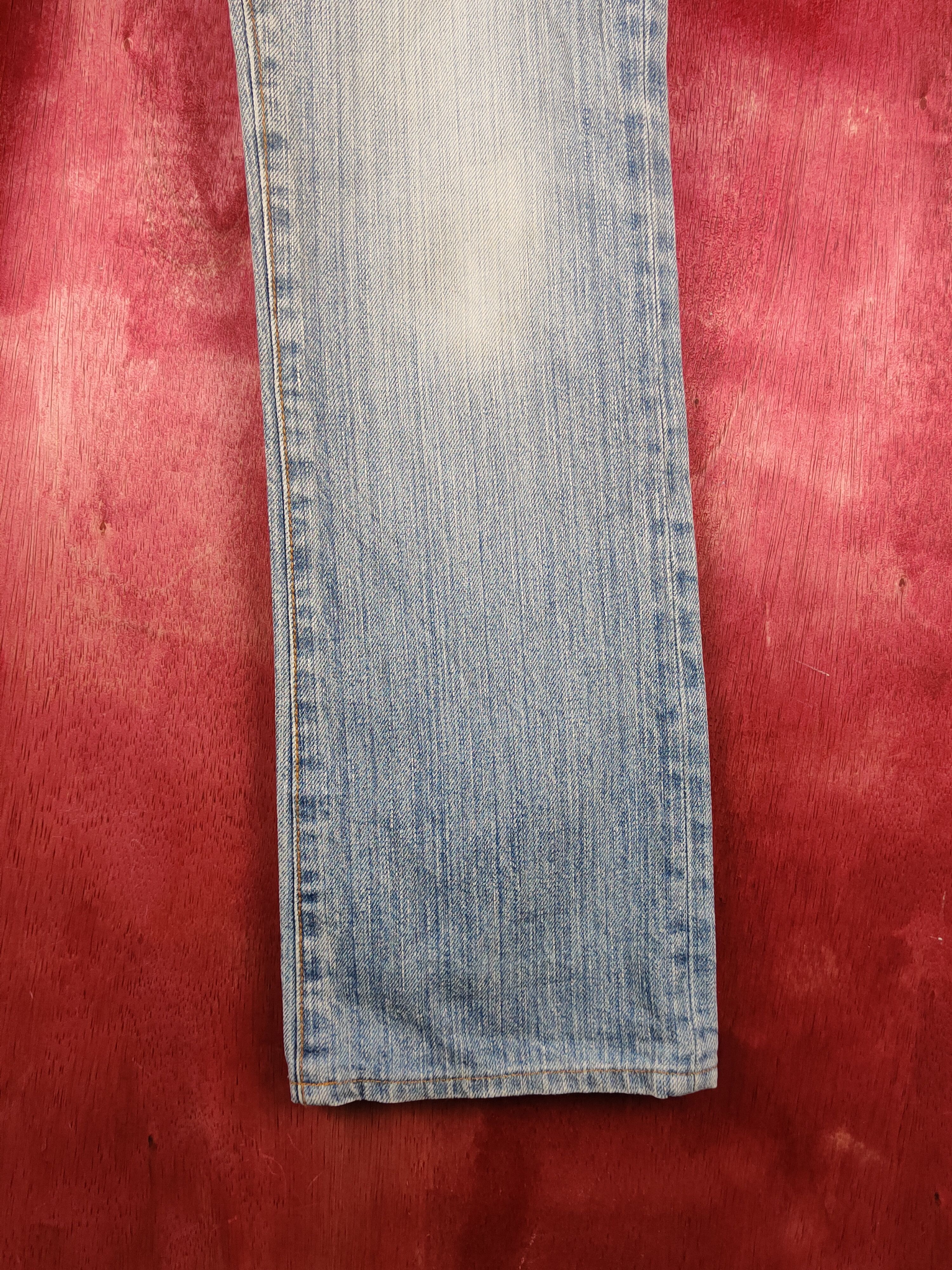 Japanese Brand Untitled Blue Distressed Multipocket Denim #S1586 Size 28" / US 6 / IT 42 - 6 Thumbnail