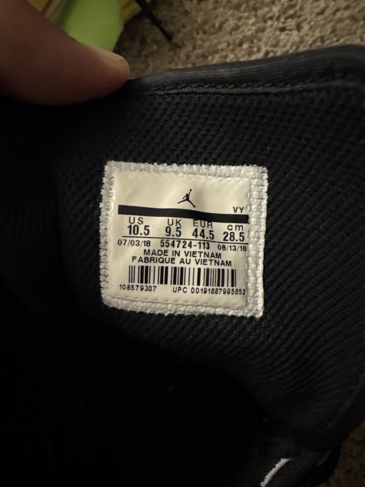 Jordan Brand jordan 1 mid tuxedo Size US 10.5 / EU 43-44 - 7 Thumbnail