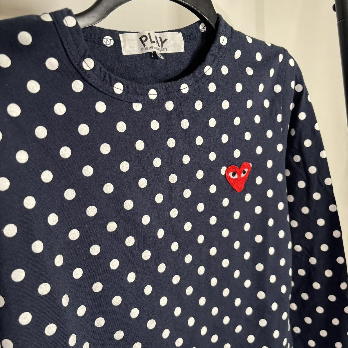 Other CDG Play Comme Des Garçon Blue Polka Dot Top Size M Size US M / EU 48-50 / 2 - 2 Thumbnail