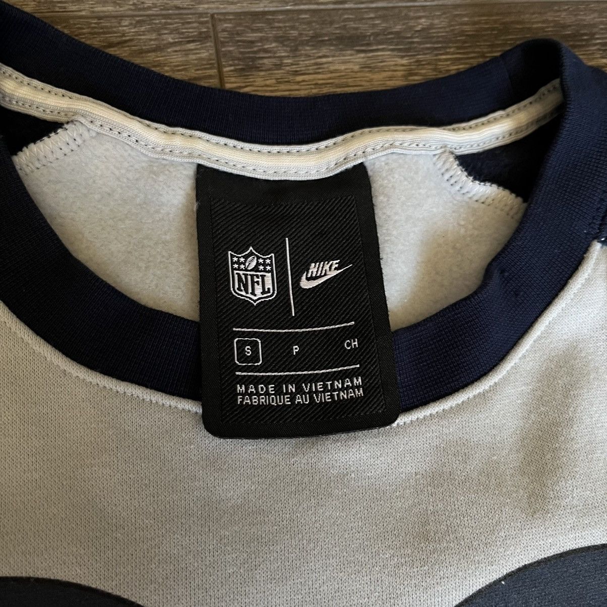 NFL × Nike Vintage NFL New York Giants Nike Historic Raglan Sweatshirt Size US S / EU 44-46 / 1 - 5 Thumbnail