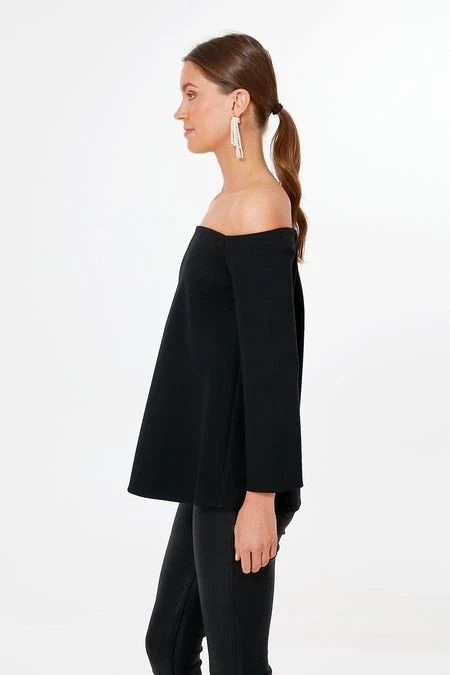 Vacation Tuckernuck Blouse Miranda Off Shoulder 3/4 Sleeve Pullover Size M / US 6-8 / IT 42-44 - 2 Thumbnail
