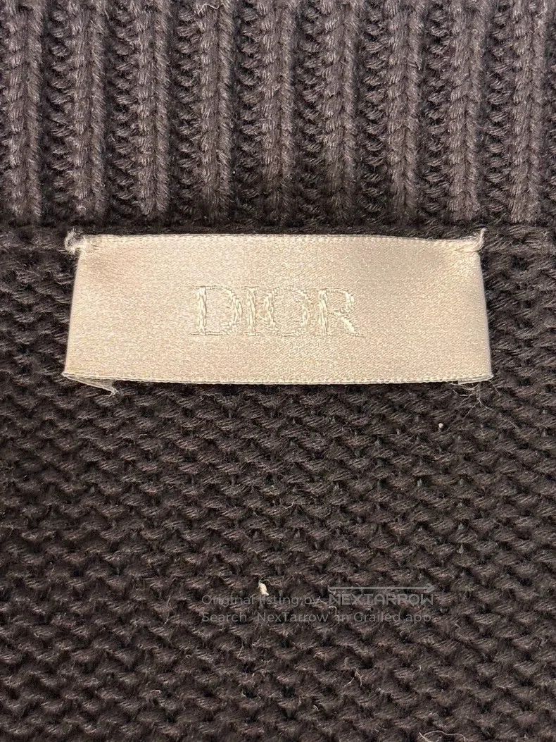 Dior Dior Black knitted short sleeves Size US XL / EU 56 / 4 - 7 Thumbnail