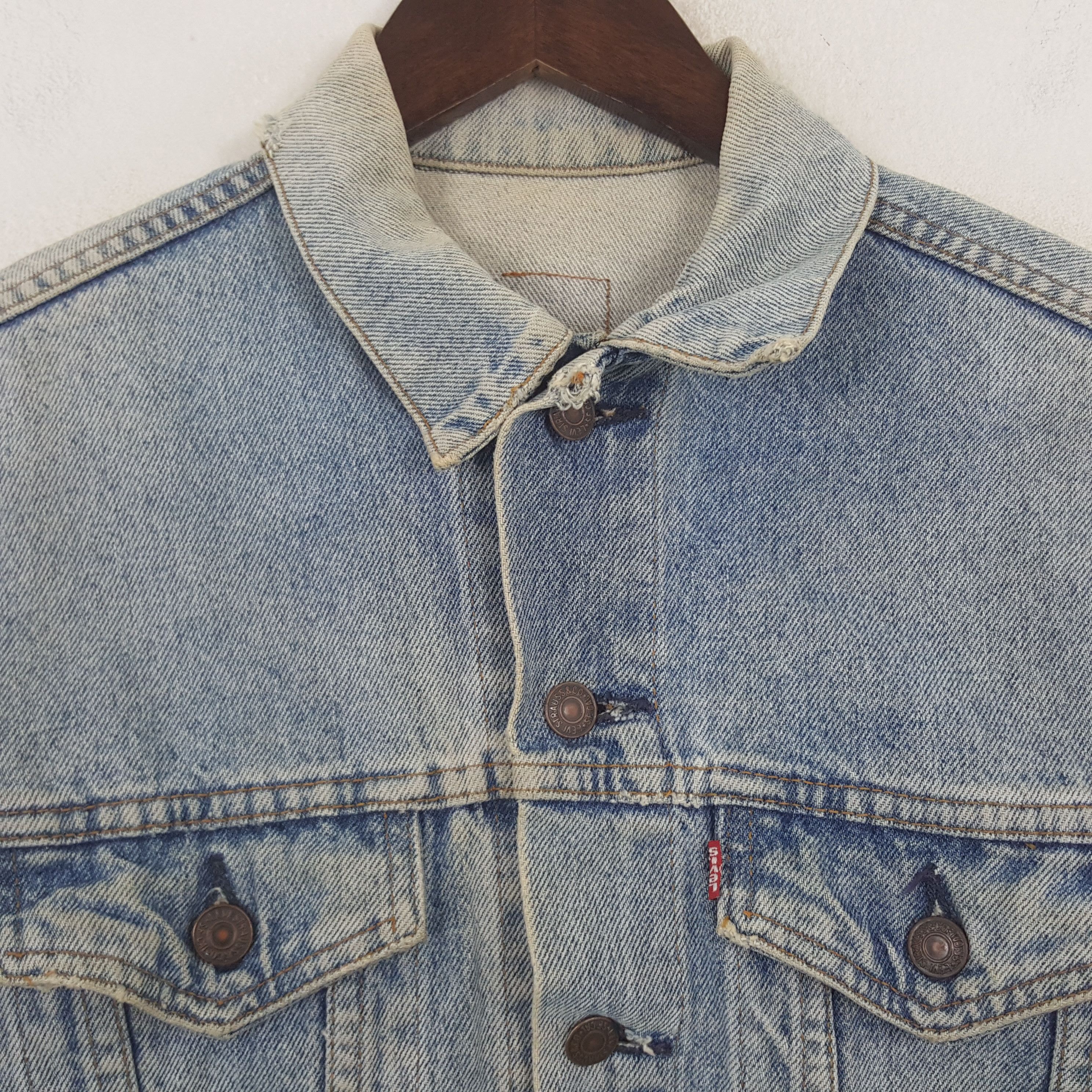 Levi's × Vintage Vintage Levis X Custom Jamiroquai Denim Jacket Size US S / EU 44-46 / 1 - 5 Thumbnail