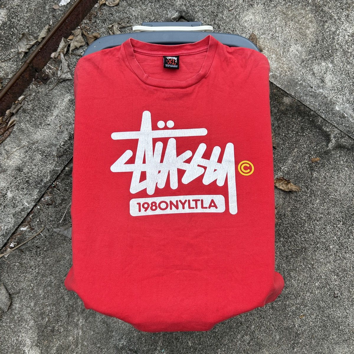 Stussy × Vintage Vintage Stussy 1980NYLTLA T-Shirt Size US M / EU 48-50 / 2 - 1 Thumbnail