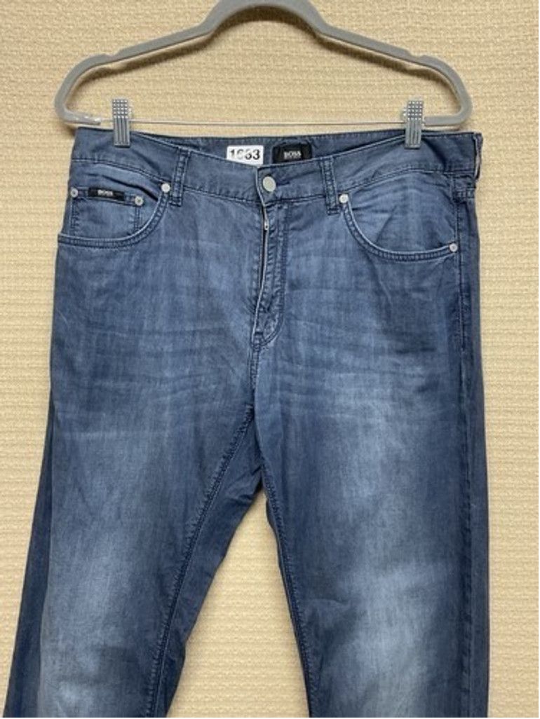 Hugo Boss Hugo Boss Maine3 Regular Fit Candiani Denim Men W34/L34 Size US 34 / EU 50 - 8 Thumbnail