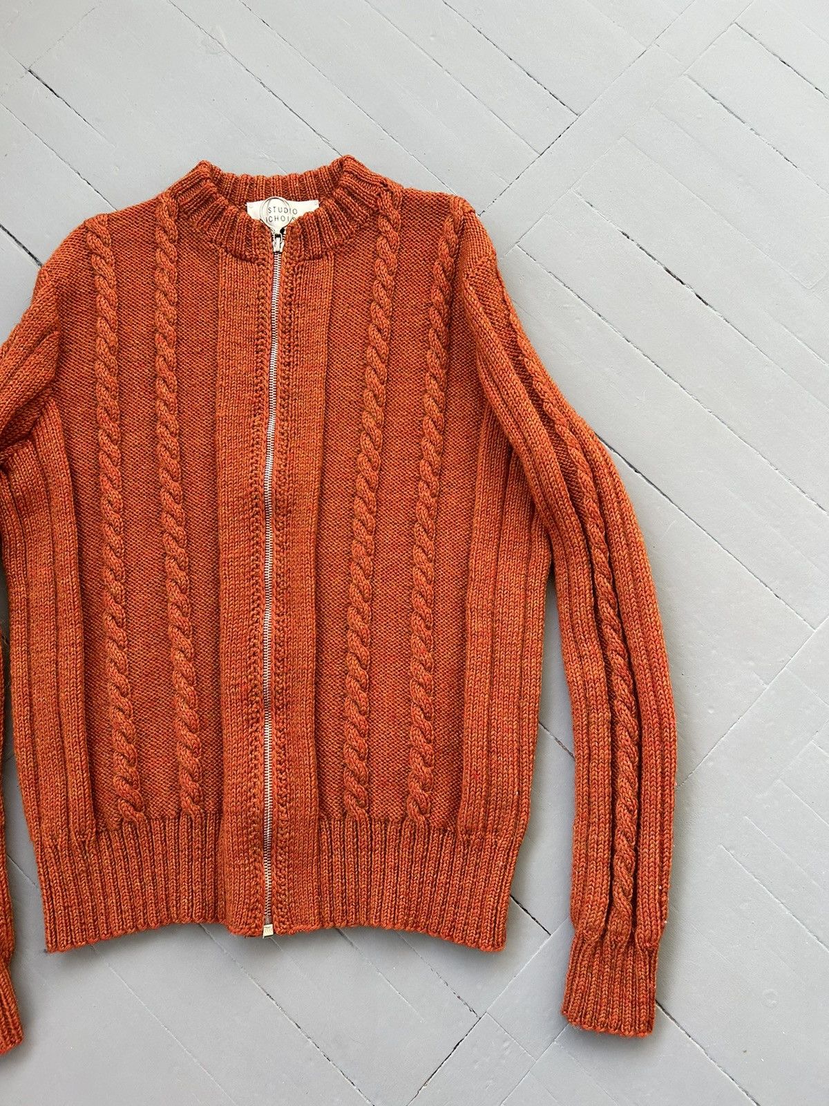 Studio Nicholson Studio Nicholson knitted zip cardigan Size US S / EU 44-46 / 1 - 3 Thumbnail