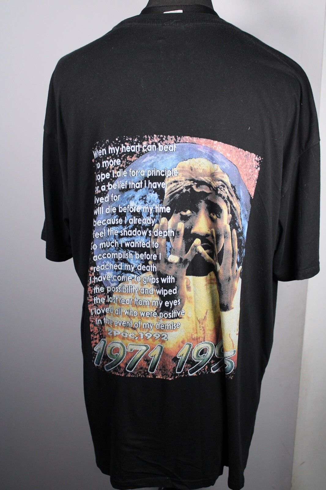 Vintage Tupac All Eyes On Me T shirt 90s classic Size US XL / EU 56 / 4 - 4 Thumbnail